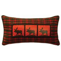 Three Moose Pillow