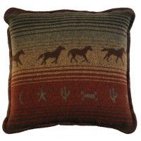 Mustang Accent Pillow