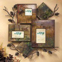 Whitetail Deer Wall Collage Picture Frame