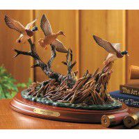 Spring Run Off - Mallard Duck Sculpture -Discontinued