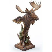 Heavy Weight Moose Sculpture 