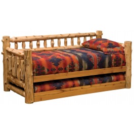 Cedar Log Daybed