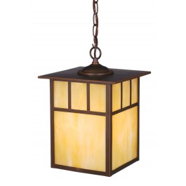 Mission 9" Outdoor Pendant Burnished Bronze