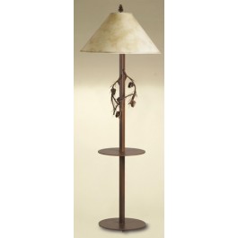 Pine cone Tray Table Floor Lamp