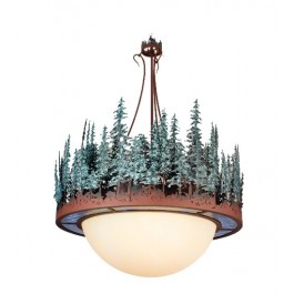 Pine Forest Rustic Chandelier