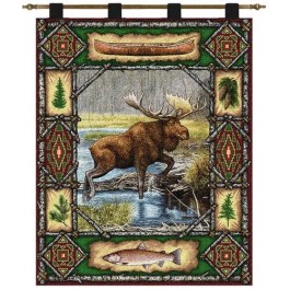 Moose Lodge Wall Hanging