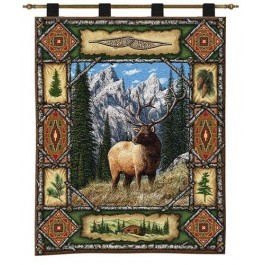 Elk Lodge Wall Hanging