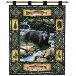 Bear Lodge Wall Hanging