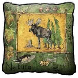 Nature Moose Pillow
