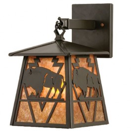 Buffalo Lantern Wall Sconce