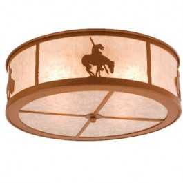 Trail's End Flush Ceiling Light