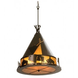 Tee Pee Pendant Light