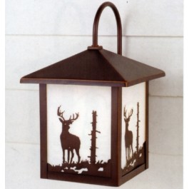 Yellowstone Deer Outdoor Lantern