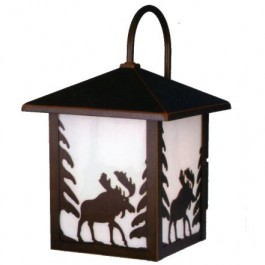 Yellowstone Moose Outdoor Lantern
