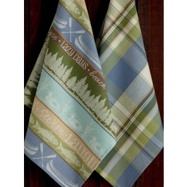 Lake House Dishtowel Set of 2