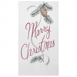 Merry Christmas Kitchen Towel 100% Cotton