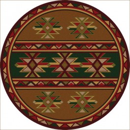 Dakota Star Round Rug