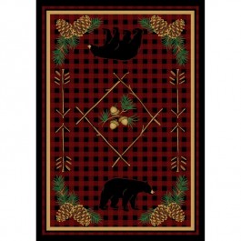 Deep Woods Bear Rug Collection