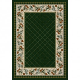 Evergreen in Pine Area Rugs