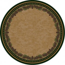 Pine Mountain Round Rug