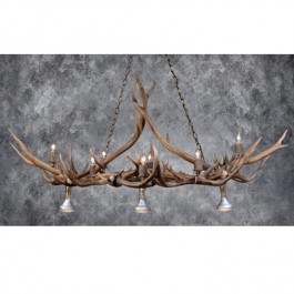 Straight Arrow Antler Game Table Light