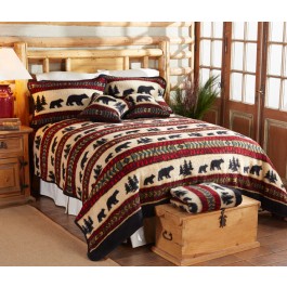 Bear Adventure Decorative Pillow