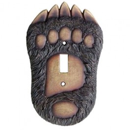 Bear Paw Switch Plates