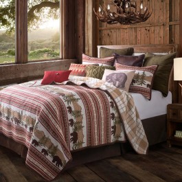 Bear Trail 3-Piece Quilt Set