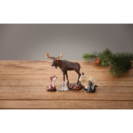 Bearfoots Forest Nativity Friends Holiday Figurine