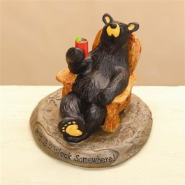 5 O Clock Somewhere Bear Figurine