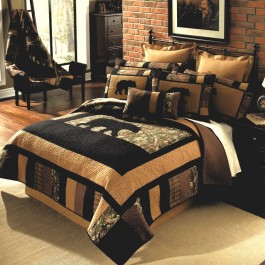 Camo Bear Quilt Set-Queen -DISOCNTINUED