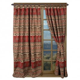 Adirondack Bear & Moose Drapes