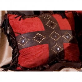 Red Diamond Pillow