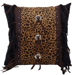 Leopard Concho Pillow -Discontinued
