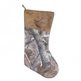 Real Tree Camo Stocking - Elk