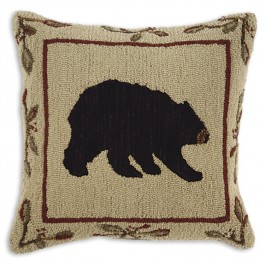 Black Bear Over Size Pillow