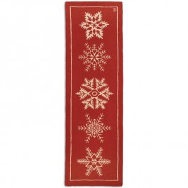 Winter Flakes Floor Runner