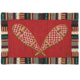 Snowshoes Accent Rug