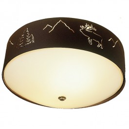 Wildlife Flush Mount Ceiling Light