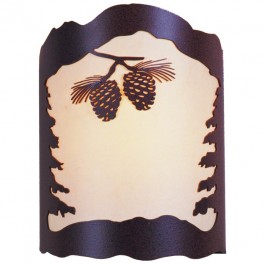 Pinecone Sconce