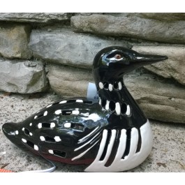 9.5" Ceramic Loon Nightlight