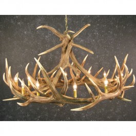 Yuma 9 Antler Chandelier