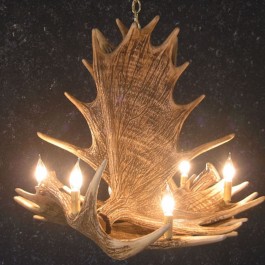 Saskatoon 4 Antler Chandelier