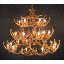 Woodland 42 Antler Chandelier