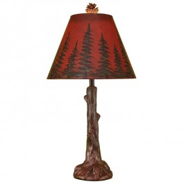 Amber Forest Table Lamp