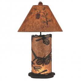 Ponderosa Pine Cone Table Lamp