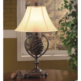 Pine Creek Pinecone Accent Lamp
