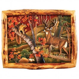 Forest Friends Wood Wall Art