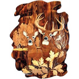 Deer in Woods Wall Art