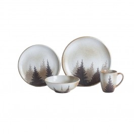 Clearwater Pines 16 Piece Dinnerware Set